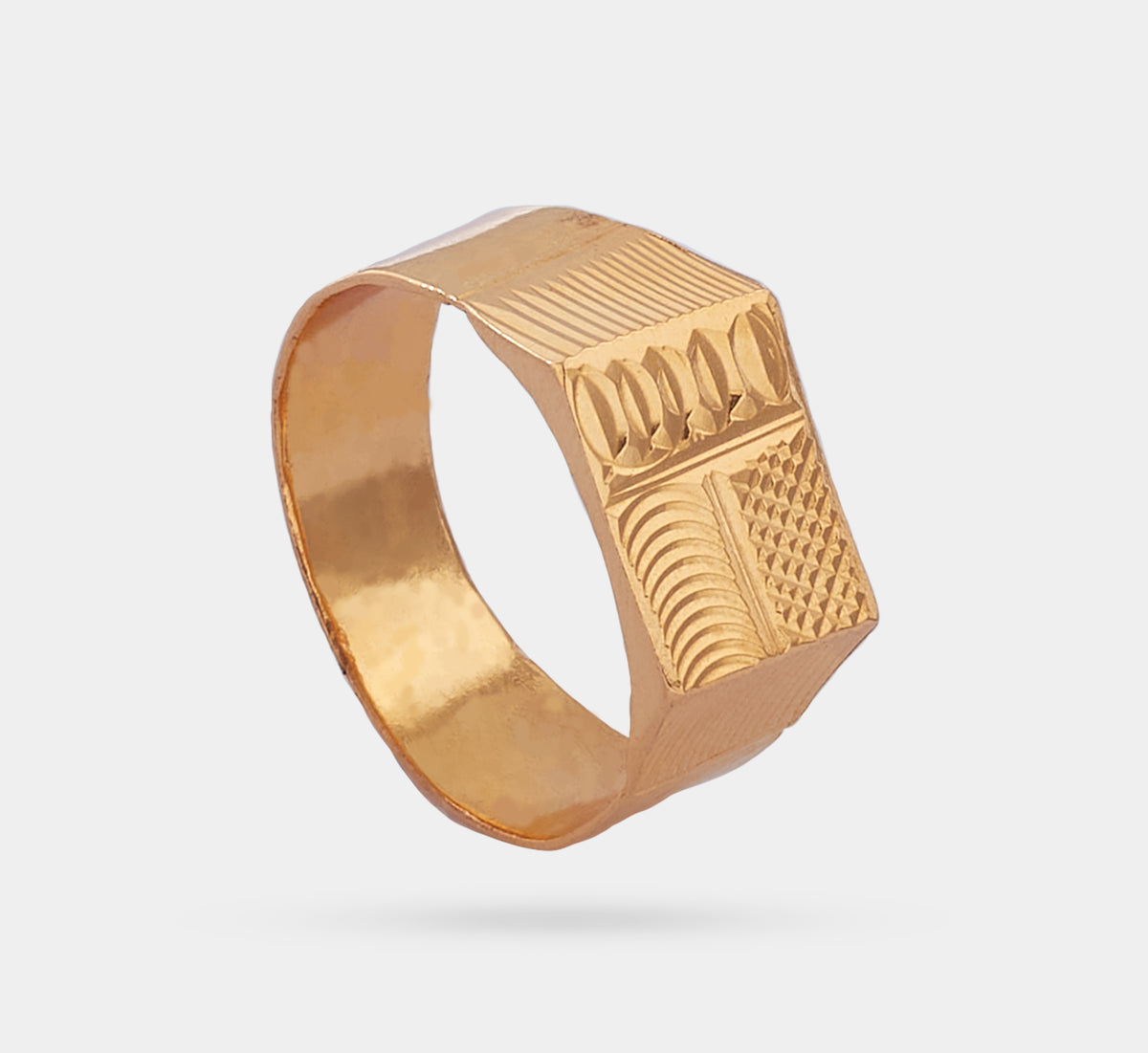 Gents gold ring