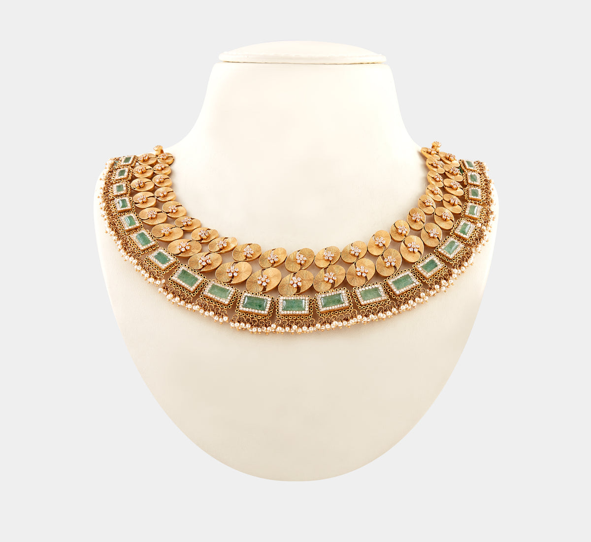 Antique special wide kundan necklace