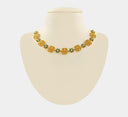 Intricate floral necklace