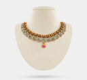 Antique special floral necklace