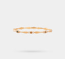 Synthetic navaratna gold bangle