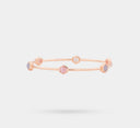18Kt colour stone bangle