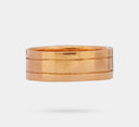 Gold band ring