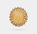 Semi precious stone floral ring