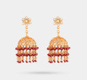 Intricate jhumka