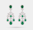 Lustrous Diamond Dangling Earring